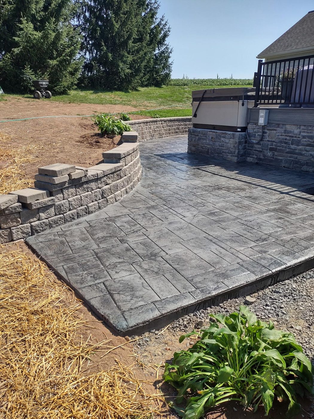 FLX Landscaping — Finished Patio Extension