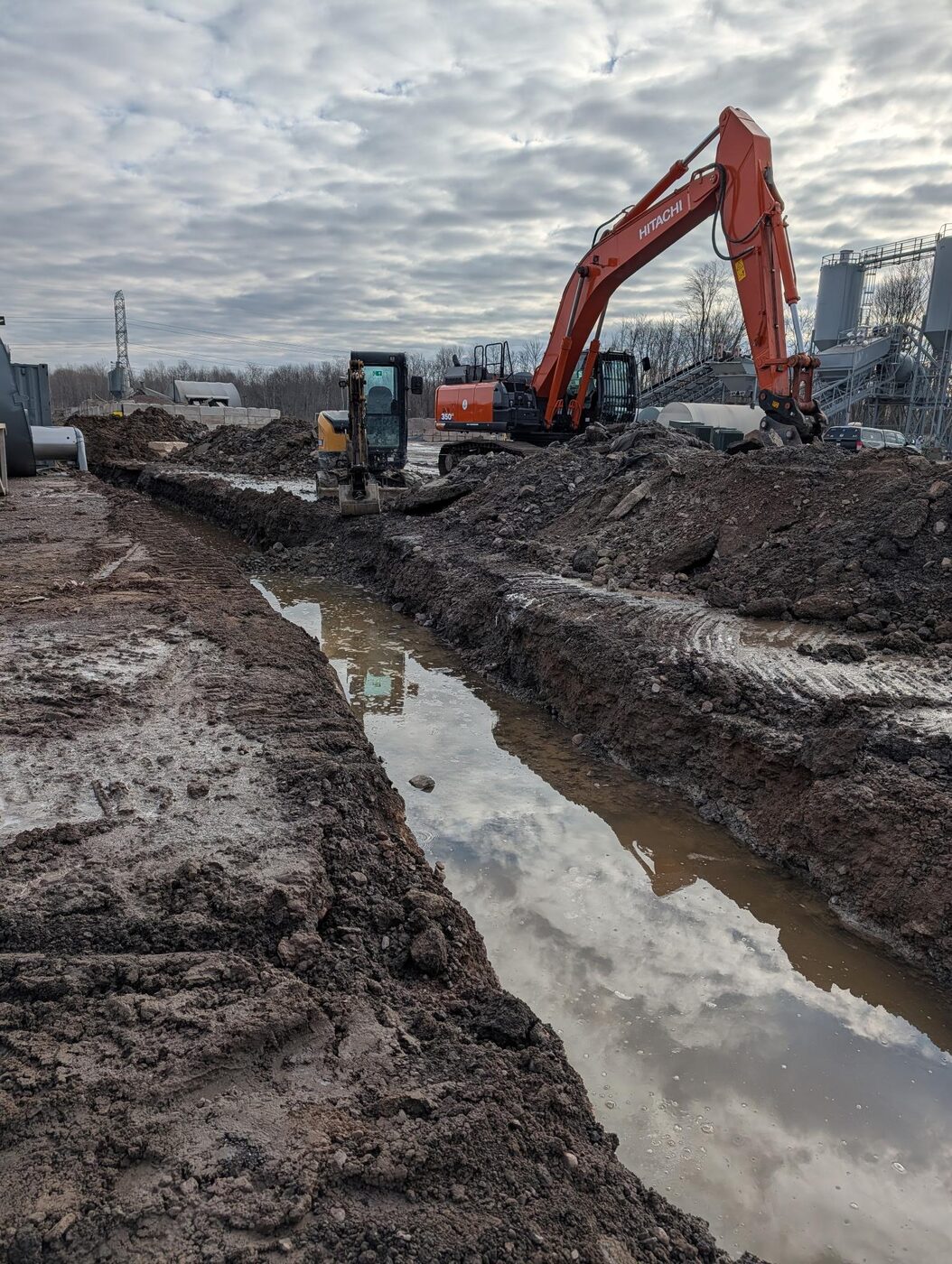 FLX Landscaping — Machinery Trench Work
